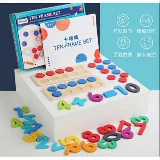 Ten Frame Set Berhitung Dus