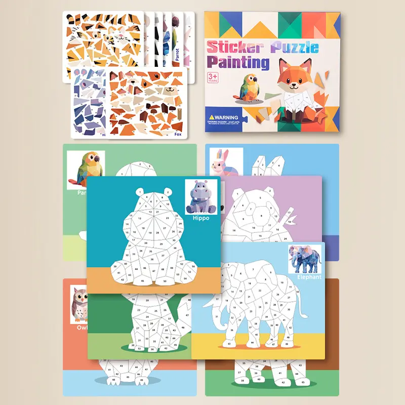 Sticker Puzzle Painting