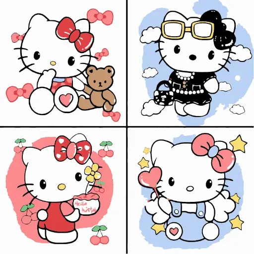 Canvas Painting - Karakter Tema A-K