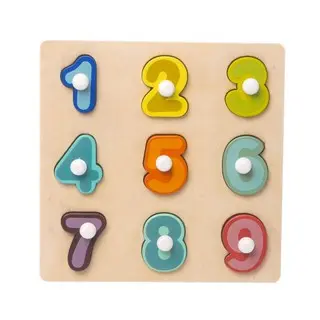 Puzzle Kayu Knob Kecil